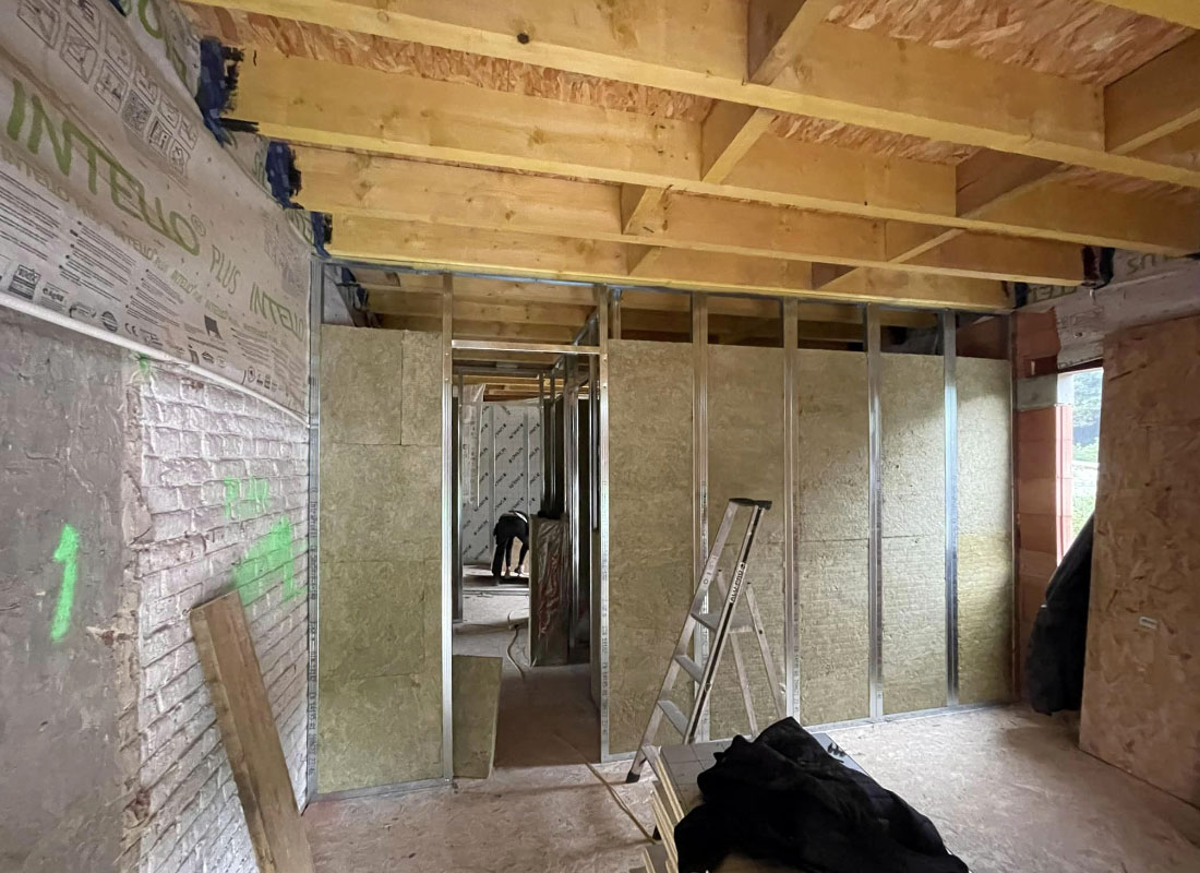 chantier de renovation dans la region de liege